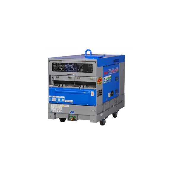 デンヨー Denyo 超低騒音型エンジンTIG溶接機 DAT-200X2LSE エコベース 2人用 メーカー1年保証付