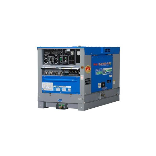 デンヨー DLW-2002LSE 超低騒音 ディーゼルエンジン溶接機 2人用 直流30〜340A 100V/200V 交流発電付 自動アイドリングストップ 業務用 現場用