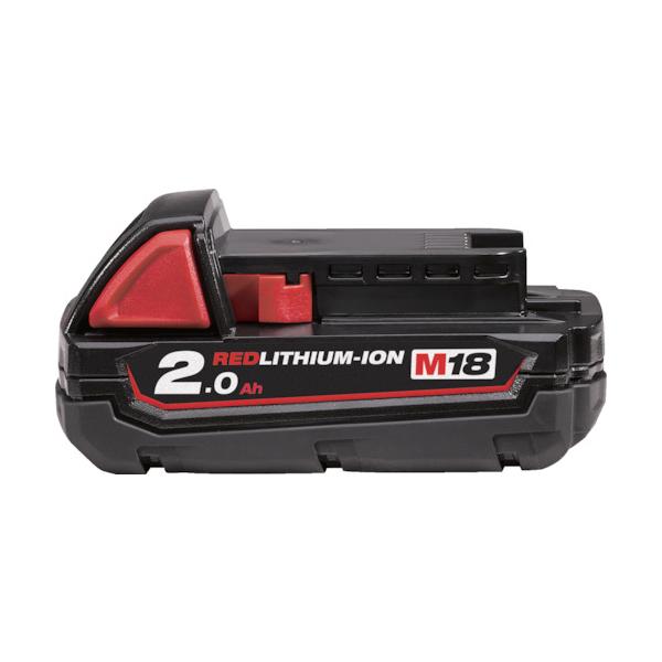 ミルウォーキー M18 2.0AHバッテリー M18 B2 JP ポイント5倍 インボイス制度対象適格請求書発行事業者