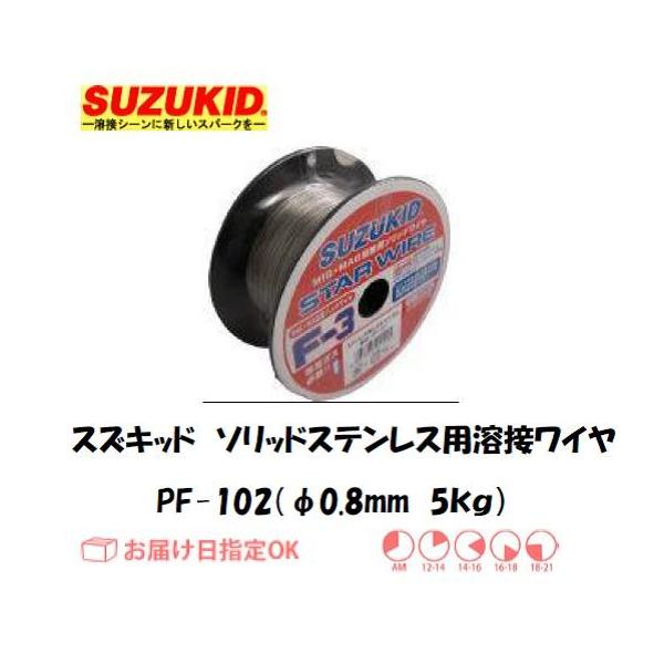 �X�Y�L�b�h�i�X�^�[�d�퐻���j SUZUKID �\���b�h�X�e�����X�p�n�ڃ��C�� PF-102 0.8mm*5kg �C���{�C�X���x�ΏۓK�i���������s���Ǝ�