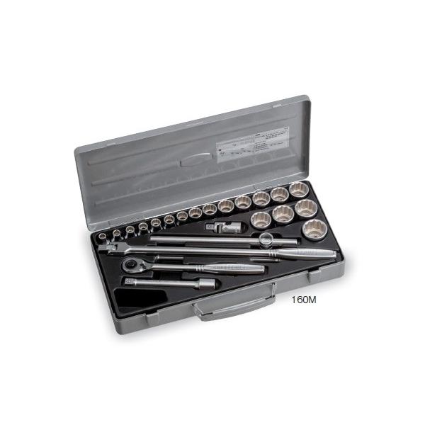 [K1027A] TONE ソケットレンチセット No.160M 26点セット 大工道具 K1027A] TONE ソケットレンチセット No.160M 26点セット 大工道具