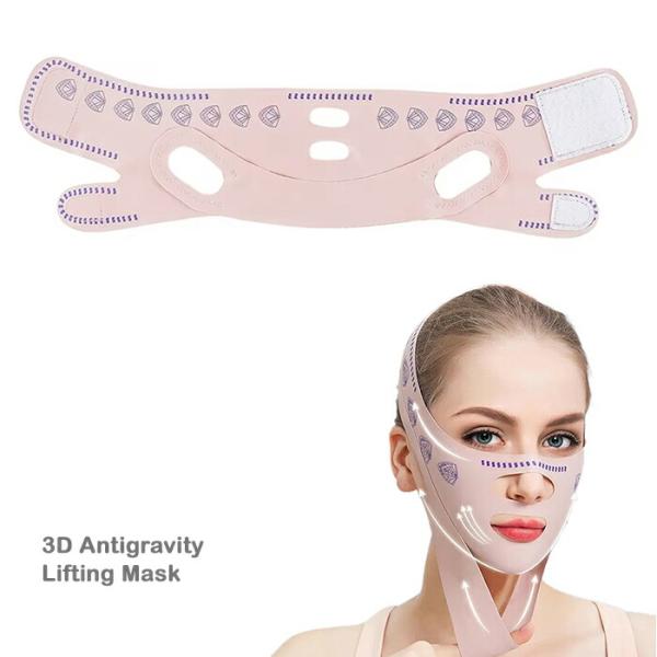 サイズ/素材サイズ・53cm×11.2cm素材ナイロン・スパンデックス商品説明頭全体を固定し高いサポート力の小顔マスク頭頂部・後頭部をマジックテープで固定するだけなので装着も簡単。締め付ける強さも調整可能ズレにくく家事や育児の合間にも使用で...