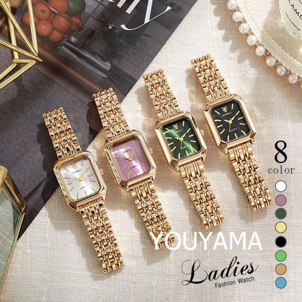 商品名腕時計 レディース おしゃれ 20代 40代 50代 60代 女性 かわいい アナログ シンプル 針時計材質：強化ガラス ステンレス鋼 合金カラー：ホワイト/ピンク/グリーン/ブラック