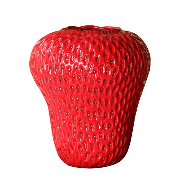 まっ赤なイチゴの花瓶 まっ赤なイチゴの花瓶 Amazon.co.jp: 赤いイチゴの花瓶 陶器の花瓶