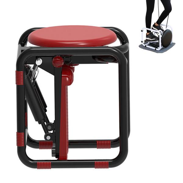 【スマートLEDディスプレイ】高精細LED電子ディスプレイを備えた家庭用スツールステッパー。 運動中にリアルタイムで運動状況を把握でき、運動頻度、時間、カロリー消費データを記録できるので便利です。【滑り止めペダル】登山ステッパーのペダルは拡...