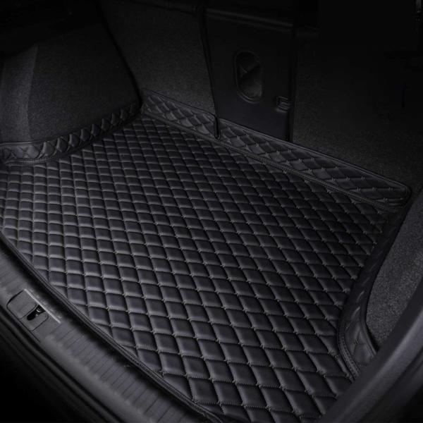 に適用 トヨタハリアー 80系 60系 トランクマット 3Dカーゴマット 車種専用設計 カスタム 車のトランクマット ラゲッジマット XPE レザーラゲージトレイ 防水 耐