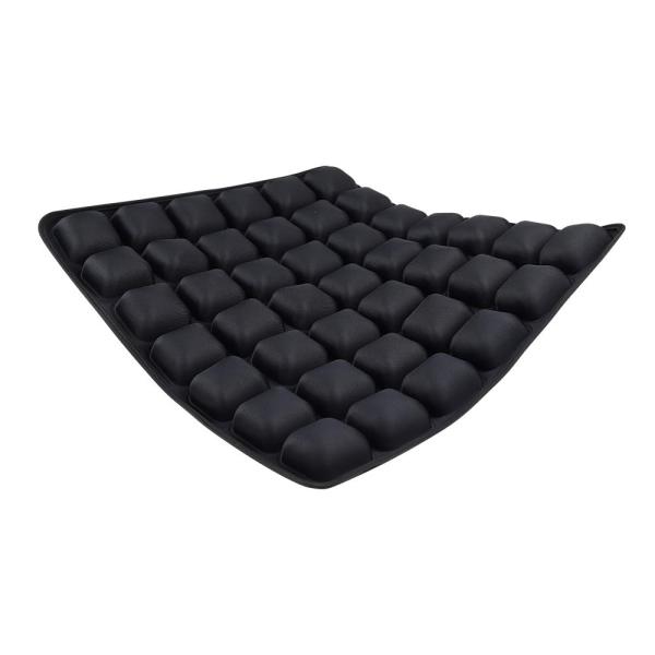 エアークッション 座布団クッション 椅子エア3Dクッション体圧分散 クッション 超弾性と通気性を備えクッション 凹凸構造修正する防背中の痛み防と腰痛 オフィス