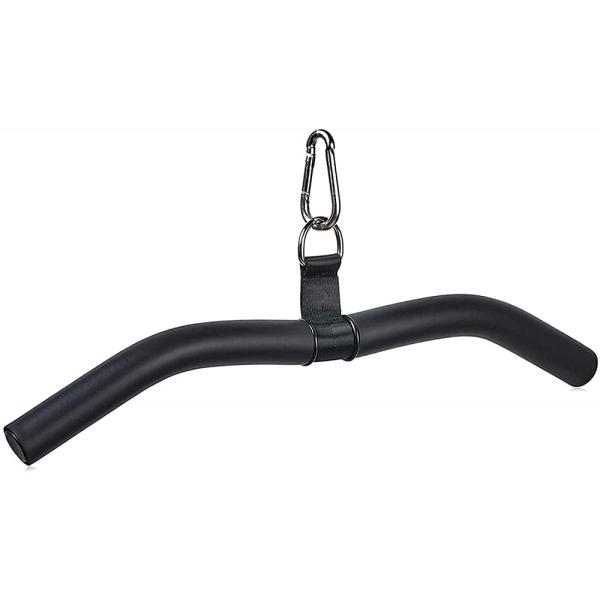 【骨格筋の強化】上腕三頭筋と握力を強化し、さまざまなプレス運動の組み合わせで背中、腹部、肩の周りの筋肉を補助するのに非常に適しています。【複数の互換性】ケーブルマシン、ローイングマシン、DIYプルダウンシステムに接続して、ハイポジションプル...