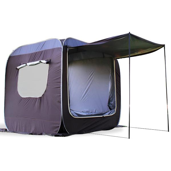 2023車中泊テント 日よけ?防水?UV機能付き、ポップアップテント