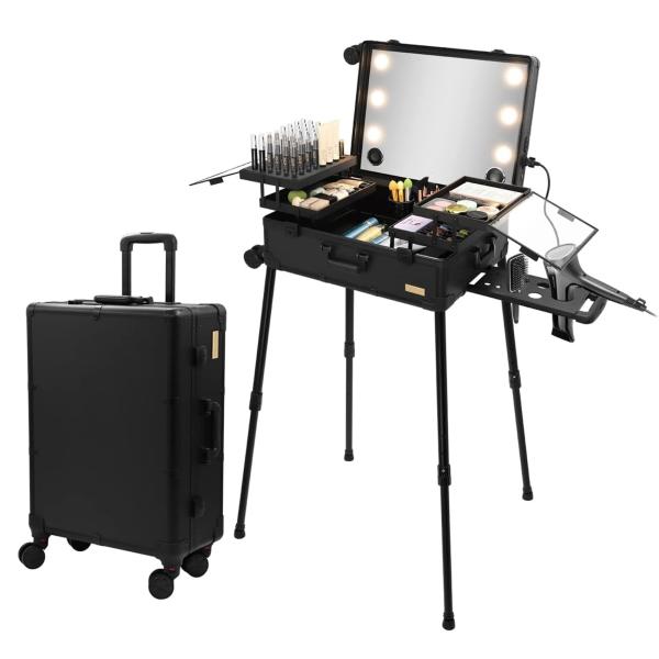 希少 Cantoni 　Voyager LED　プロ用メイクアップキャリーケース Voyager LED | プロ用メイクボックス | Cantoni Japan