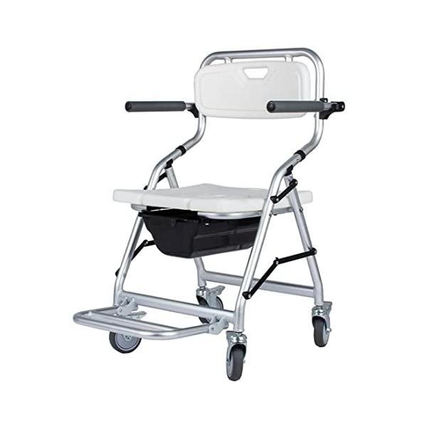 入浴用車いす 椅子 シャワーチェア 介護用 歩行器 コンパクト アルミ製