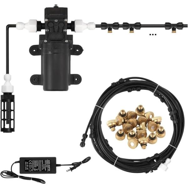 ミスト発生器 噴霧加湿器 自動噴霧キット ミストポンプ付き