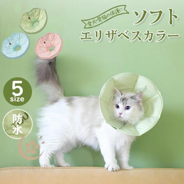 愛犬を傷から守る? 傷口やけがの舐め防止 ペット用ソフトエリザベス