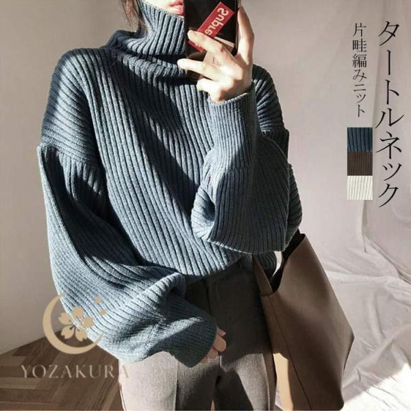 ハイネックセーター ショール付き ショート丈 ニット タートルネック ニットケープ ショール 韓国
