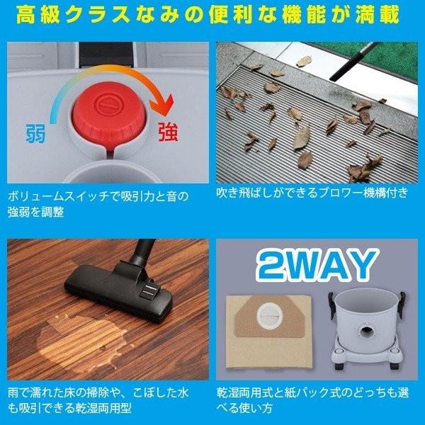 スイデン nedius 業務用 掃除機 NV-115AMZ 乾湿両用型 オフィス