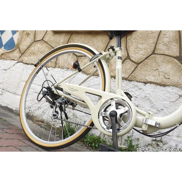 MYPALLAS マイパラス 折り畳み自転車 M-509 PRINTEMPS (W) 26インチ 