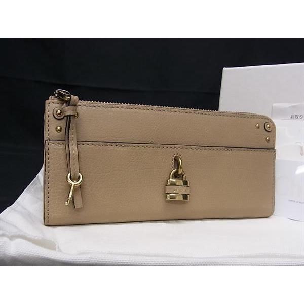Chloe □新品□未使用□ クロエ パディントン レザー L字