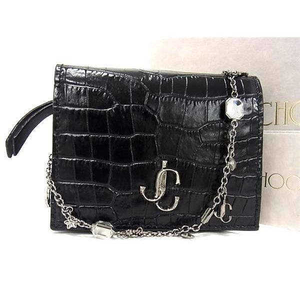 JIMMY CHOO（ジミーチュウ） □新品□未使用□ ハンネ クロコダイル型
