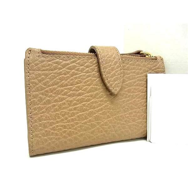 ■新品同様■ Maison Margiela メゾン マルジェラ 4ステッチ レザー フラグメントケース ケース カード入れ ベージュ系 AW5304 Maison Margiela（メゾンマルジェラ） □新品同様□ メゾン マルジェラ