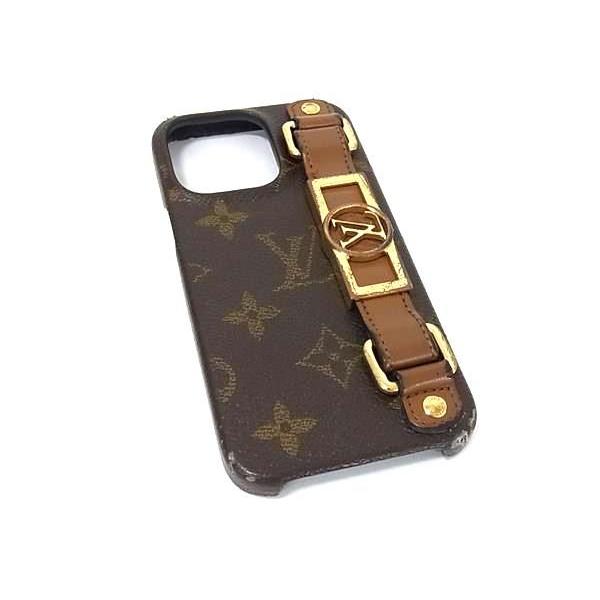 ルイヴィトン バンパー ドーフィーヌ iPhone13Pro 茶色 M81214 LOUIS VUITTON ルイヴィトン M81214 モノグラム バンパー
