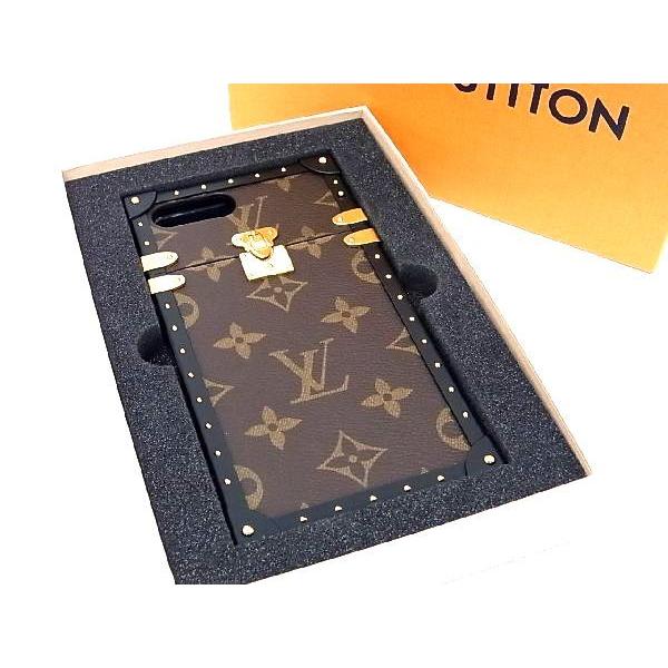 LOUIS VUITTON - ルイヴィトン　アイトランク　iPhone 7 モノグラム　スマホケース　美品 レビュー】ルイ・ヴィトンのトランク型ケース「EYE TRUNK for