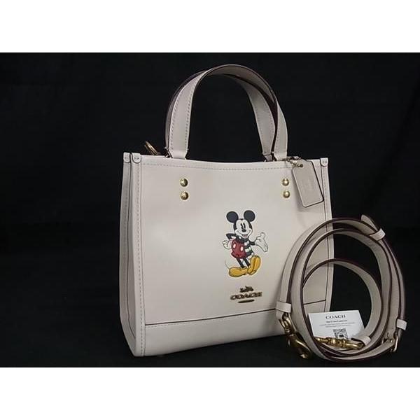 新品未使用 COACH コーチ ディズニー ミッキー バッグ コーチ