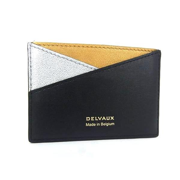 DELVAUX □新品□未使用□ デルヴォー レザー カードケース カード入れ  