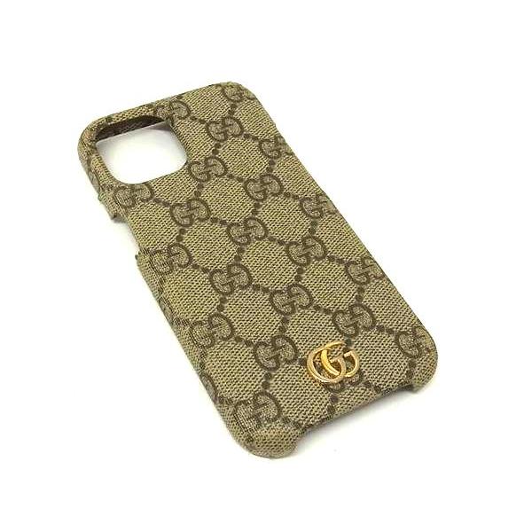 GUCCI グッチ 763787 GGマーモント GG柄 PVC iPhone15対応