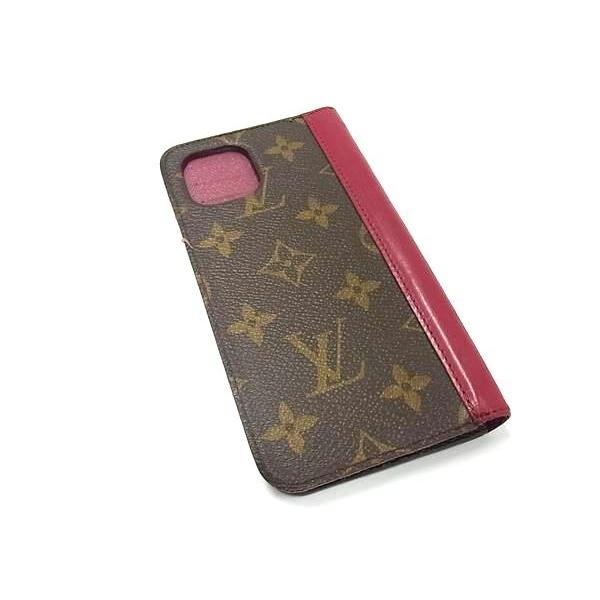 美品】ルイヴィトン スマホケース iPhone11 モノグラム フォリオ  