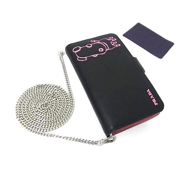 プラダ PRADA◇新品 iPhoneX/XS ケース サフィアーノレザー PRADA