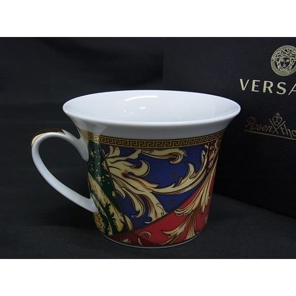 ■新品■未使用■ VERSACE ヴェルサーチ ローゼンタール バロッククリスマス ティーカップ＆ソーサー 食器 マルチカラー BJ8399 VERSACE（ヴェルサーチェ） □新品□未使用□ ヴェルサーチ ローゼン