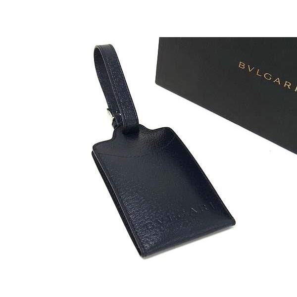 BVLGARI（ブルガリ） □新品□未使用□ レザー ネームタグ ネーム