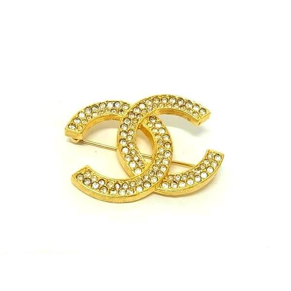 CHANEL（シャネル） □極美品□ ココマーク 174 ラインストーン ピン