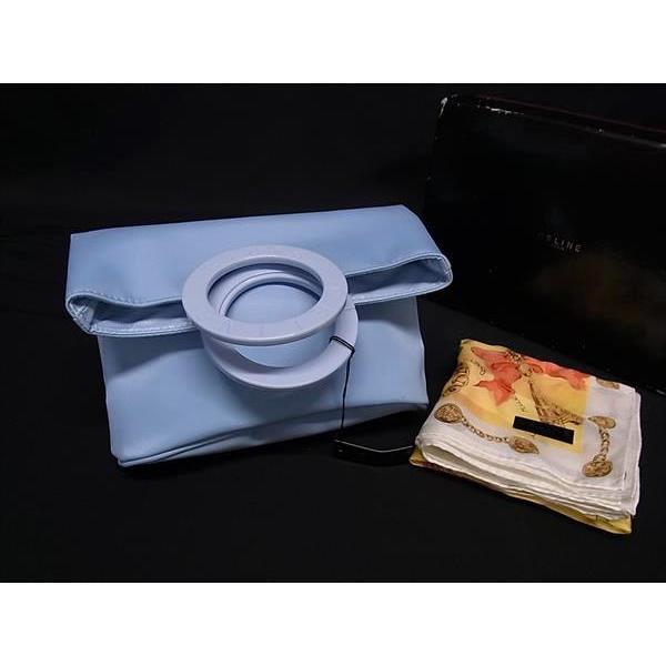 ■新品同様■ CELINE セリーヌ ハンカチ ハンドバッグ 2点セット レディース BK8071 CELINE（セリーヌ） □新品同様□ ハンカチ ハンドバッグ 2点セット