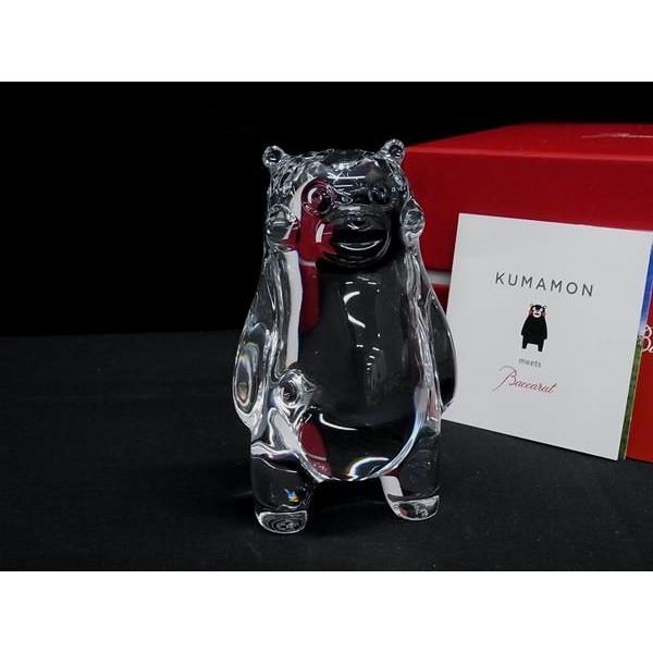 バカラ □新品同様□ Baccarat くまもん クリスタルガラス