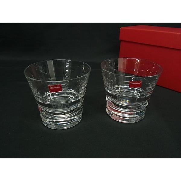 ■新品同様■ Baccarat バカラ ベガ クリスタルガラス ロックグラス コップ 食器 テーブルウェア 2個セット クリア BM8711 バカラ（Baccarat） □新品同様□ ベガ クリスタルガラス ロックグラス