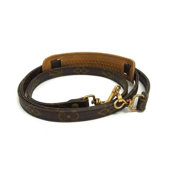 美品！ルイ・ヴィトン ショルダーストラップ ブラウン LOUIS VUITTON ルイヴィトン モノグラム バッグ用 ショルダー