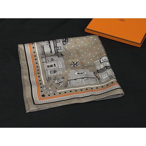 エルメス　バンダナ　パリステーション　カレ　55 スカーフ 2022年秋冬 HERMES エルメス スカーフ カレ55 エルメス パリ