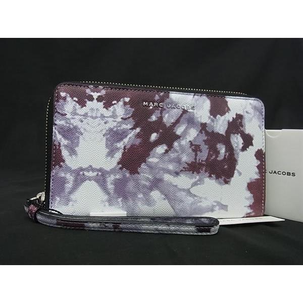 MARC JACOBS □新品□未使用□ マークジェイコブス レザー 総柄  