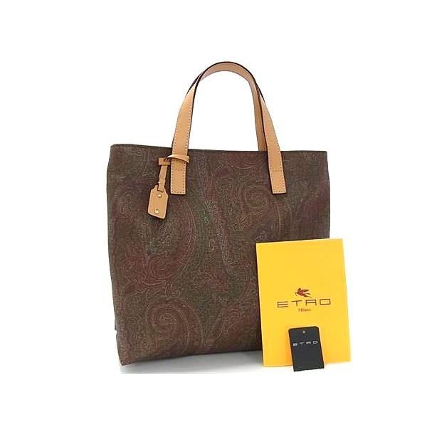 ETRO（エトロ） □新品□未使用□ PVC×レザー ペイズリー柄