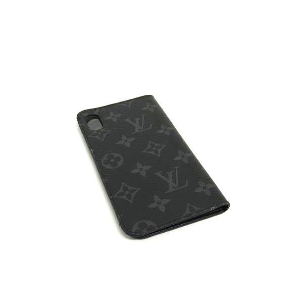 ルイヴィトン モノグラム エクリプスiPhone xs max 用 手帳型ケース