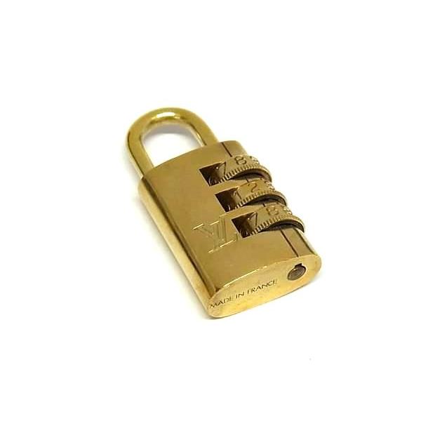 ★LOUIS VUITTON ルイヴィトン カデナ 南京錠 ダイヤル式 ゴールド LOUIS VUITTON □美品□ ルイヴィトン ダイヤルロック式 カデナ