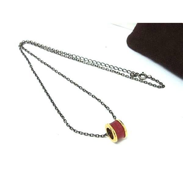 Orobianco □美品□ オロビアンコ レザー ネックレス ペンダント
