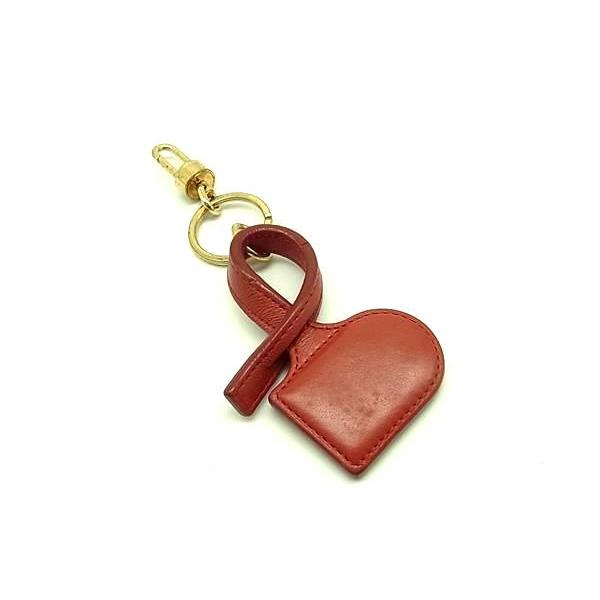 DELVAUX（デルヴォー） □美品□ レザー キーホルダー バッグチャーム