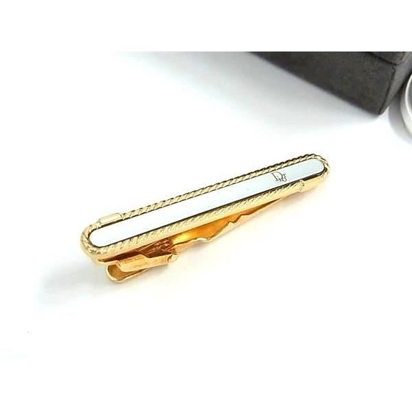 【極美品】Dior　ディオール　ネクタイピン　CDロゴ　ゴールド　X柄　クロス 極美品】Dior ディオール ネクタイピン CDロゴ ゴールド X柄 クロス