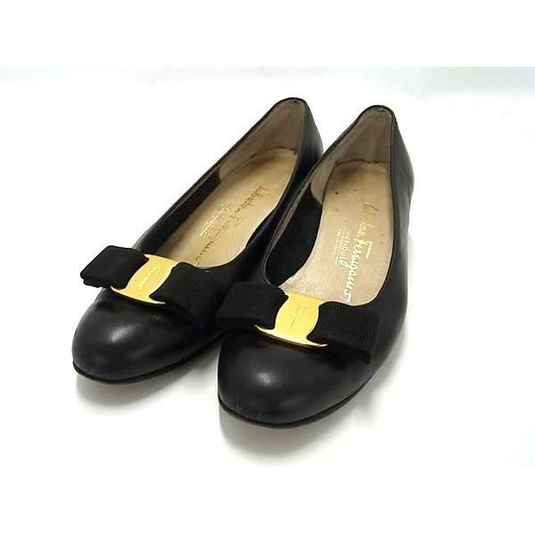FERRAGAMO Salvatore Ferragamo フェラガモ ヴァラリボン レザー