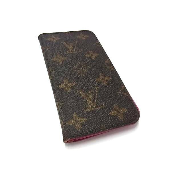 LOUIS VUITTON ルイヴィトン M63444 モノグラム フォリオ iPhone
