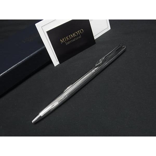 MIKIMOTO（ミキモト） □極美品□ オニキス ツイスト式 ボールペン