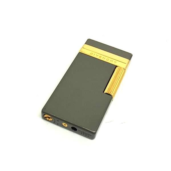 GIVENCHY - GIVENCHY 1700 ガスライター ローラー 喫煙具 火花確認済 黒 金色 未使用品 ジバンシィ GIVENCHY 1700 ガスライター ローラー式