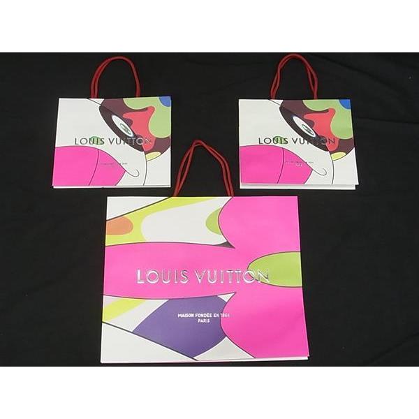 LOUIS VUITTON □極美品〜□ ルイヴィトン 村上隆 コラボ ショッパー